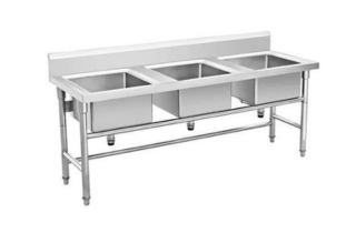 3 sink unit